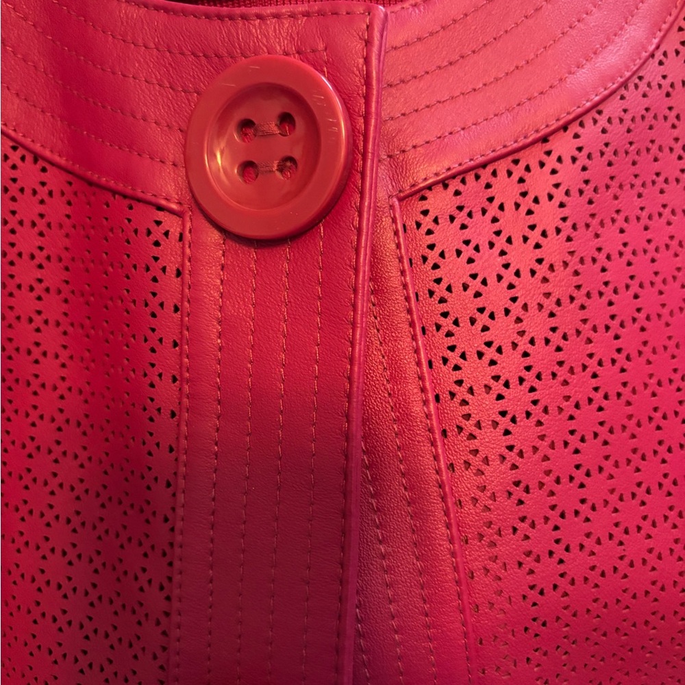 Nygard Collection Raspberry Colored Jacket, Size … - image 3